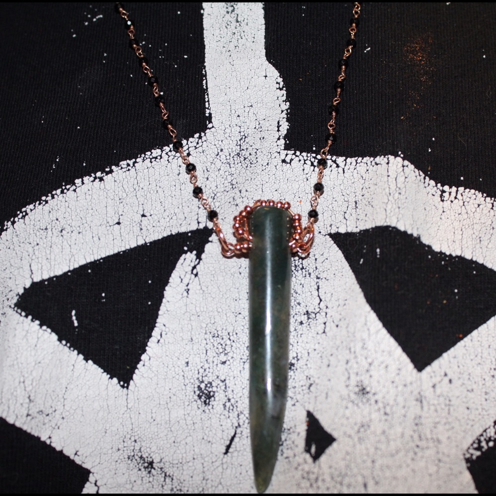 🌙Jasper Amulet on Gorgeous RGP Rosary Chain🌙